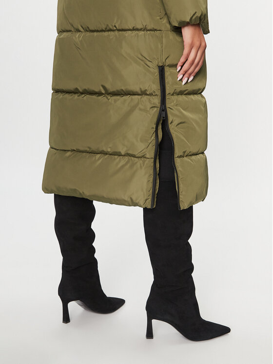 ONLY ONLY Зимно яке Nora 15294315 Зелен Regular Fit