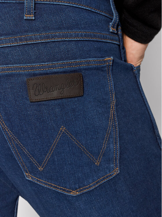 Wrangler Wrangler Jeansy Larston W18SYI39K 112144772 Niebieski Slim Fit