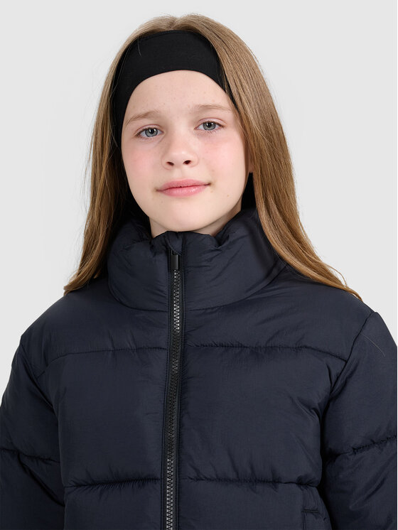 4F 4F Kurtka puchowa OUTERWEAR Czarny Regular Fit