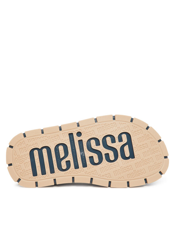 Melissa Melissa Sandały Melissa Flowing Platform Denim Ad M 36132 Niebieski