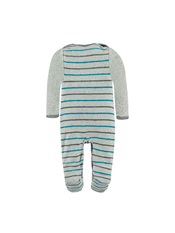 Kanz Kanz Komplet body i śpiochy 1645277-8140 Szary Basic Fit
