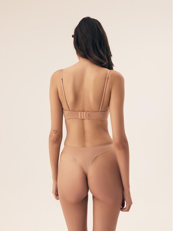 Esotiq Esotiq Biustonosz push-up 43127 Beżowy