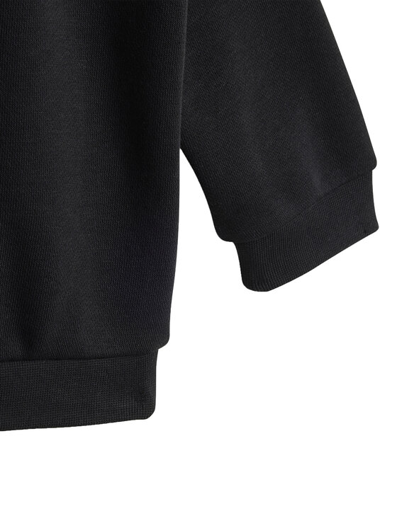 adidas adidas Dres Trefoil JW5299 Czarny Regular Fit