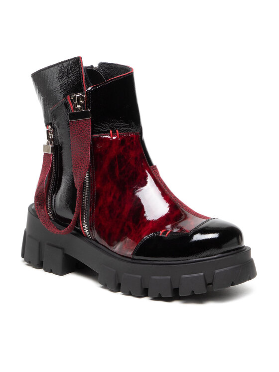 Maciejka Maciejka Stiefeletten 05137-33/00-7 Dunkelrot