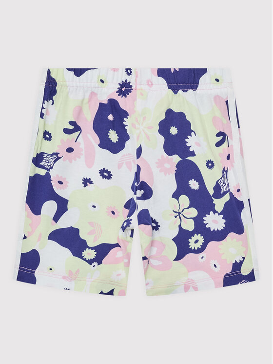 adidas adidas Póló és rövidnadrág Flower Print HC1949 Rózsaszín Regular Fit