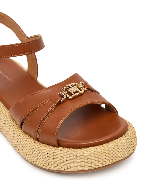 Tommy Hilfiger Tommy Hilfiger Sandały T3A2-34293-0326 Brązowy