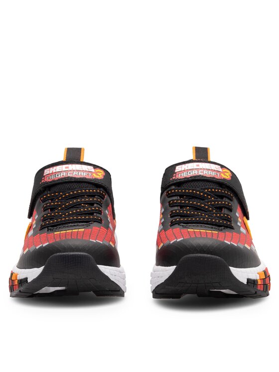 Skechers Skechers Sneakersy MINECRAFT MEGA-CRAFT 3.0 402182L BKRD Czerwony