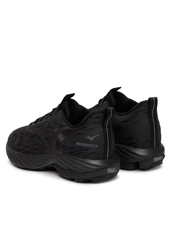 Mizuno Mizuno Παπούτσια για Τρέξιμο Wave Rider Gtx 3 J1GC2579 52 Μαύρο