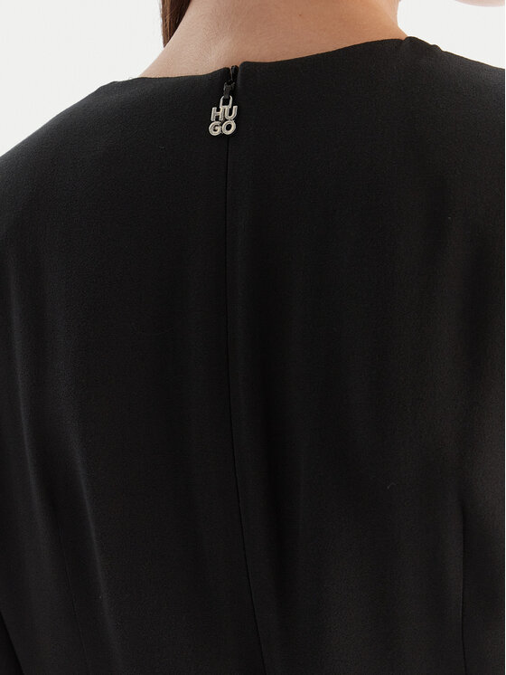 HUGO HUGO Kleid für den Alltag Kadele-1 50547704 Schwarz Regular Fit
