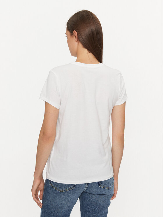 Polo Ralph Lauren Polo Ralph Lauren T-shirt 211898698005 Bijela Regular Fit