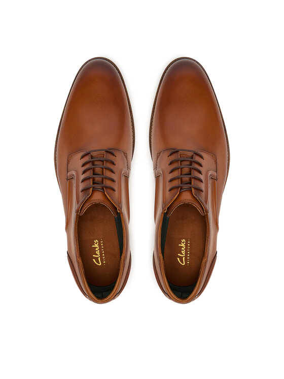 Clarks Clarks Polobotky CraftRemi Lace 26186389 Hnědá