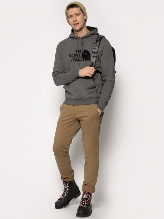 Felpa Drew Peak Pul Hoodie NF00AHJY Grigio Regular...