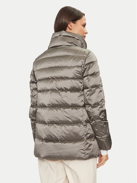 Geox Geox Пухено яке Anylla W4626A T3154 F6228 Сив Regular Fit