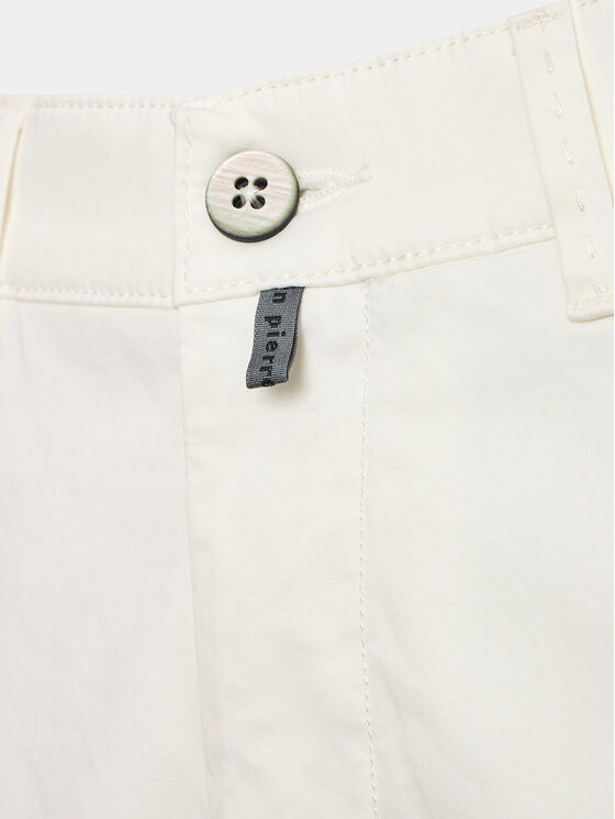 Pierre Cardin Pierre Cardin Chino hlače 33757/000/4023 Bela Slim Fit