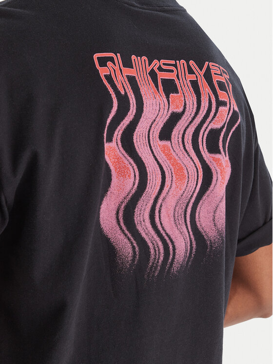 Quiksilver Quiksilver T-Shirt Elderberry EQYZT08200 Černá Regular Fit