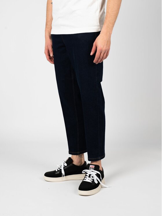 John Richmond John Richmond Jeansy UMA24078JE Tmavomodrá Oversize