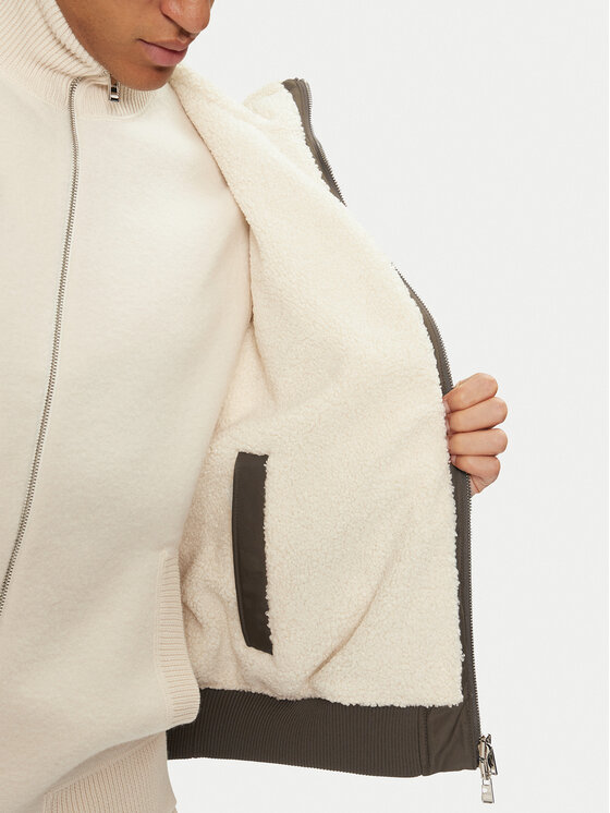 BOSS BOSS Преходно яке 50524669 Каки Regular Fit