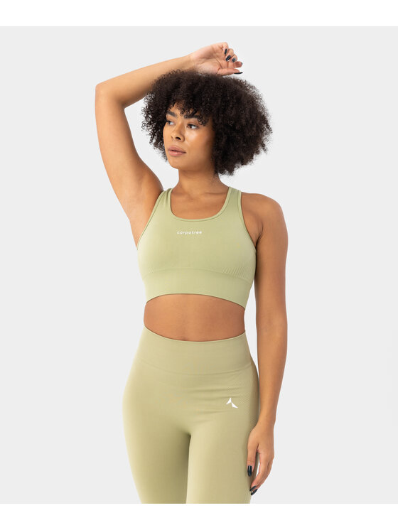 Carpatree Carpatree Top Blaze top Zielony Fitted Fit