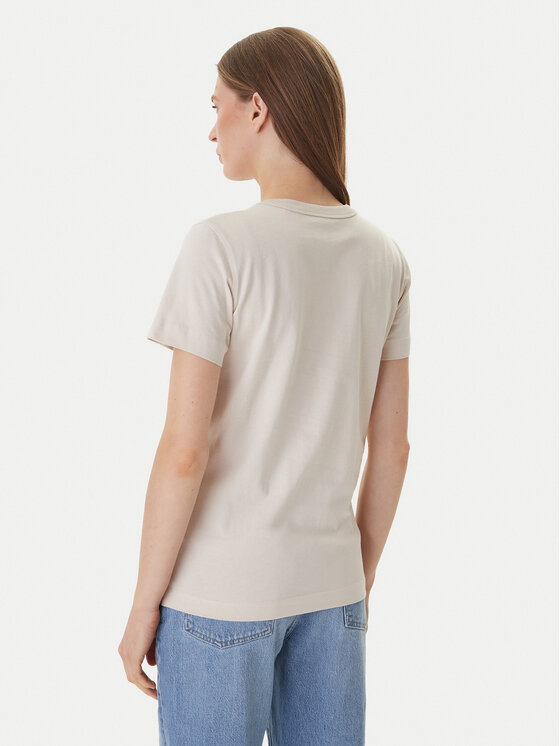 Guess Guess Póló W6GI08 K3023 Bézs Regular Fit