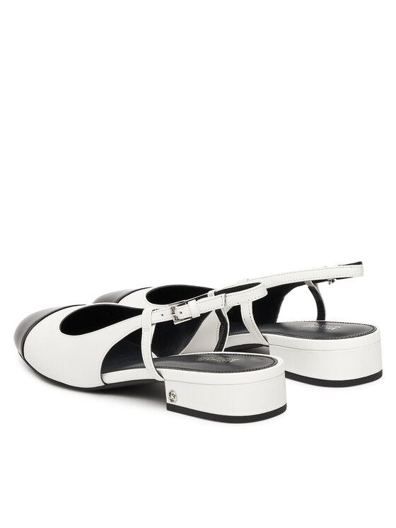 MICHAEL Michael Kors MICHAEL Michael Kors Baleríny Perla 40R4PLFP1L Bílá