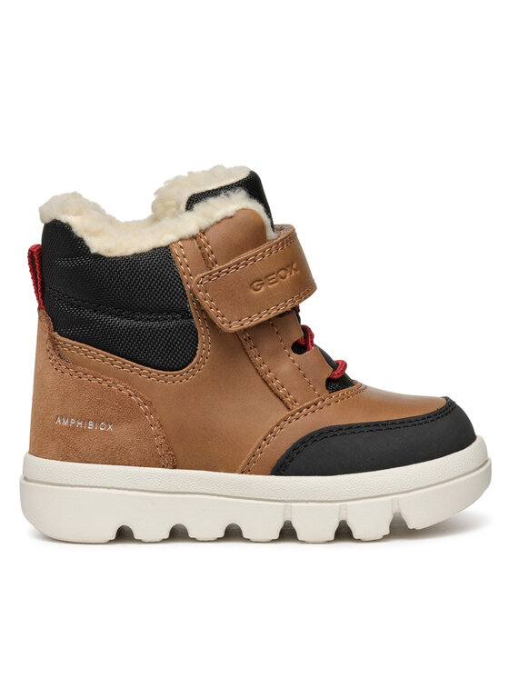 Geox Čižmy B Willaboom Boy B Ab B365BC 0ME22 C6777 S Hnedá
