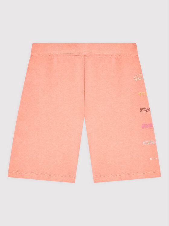 Guess Guess Sport rövidnadrág J2RD09 KASI1 Narancssárga Regular Fit