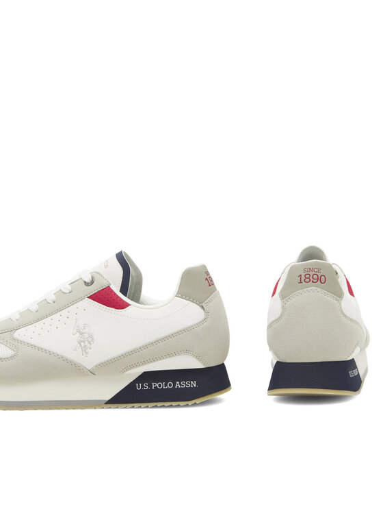 U.S. Polo Assn. U.S. Polo Assn. Сникърси NOBIL003G Бял