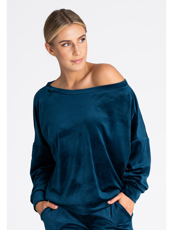 FIGL FIGLFIGL Felpa M968 Blu Regular Fit