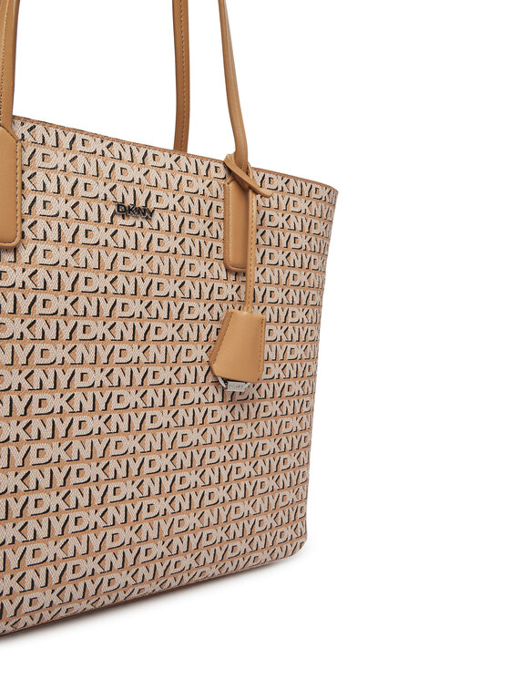 DKNY DKNY Torebka Saige Ew Tz Tote R52A5I42 Beżowy