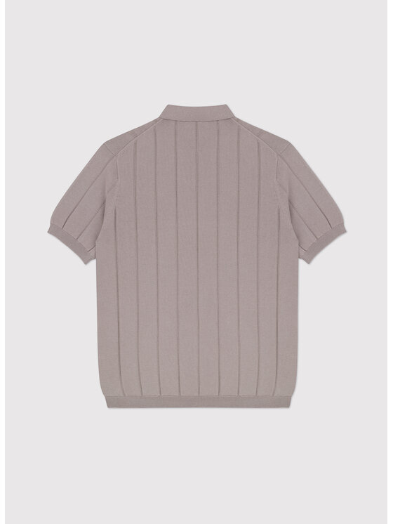 Pako Lorente Pako Lorente Polo P26WF-TX-005 Szary Regular Fit