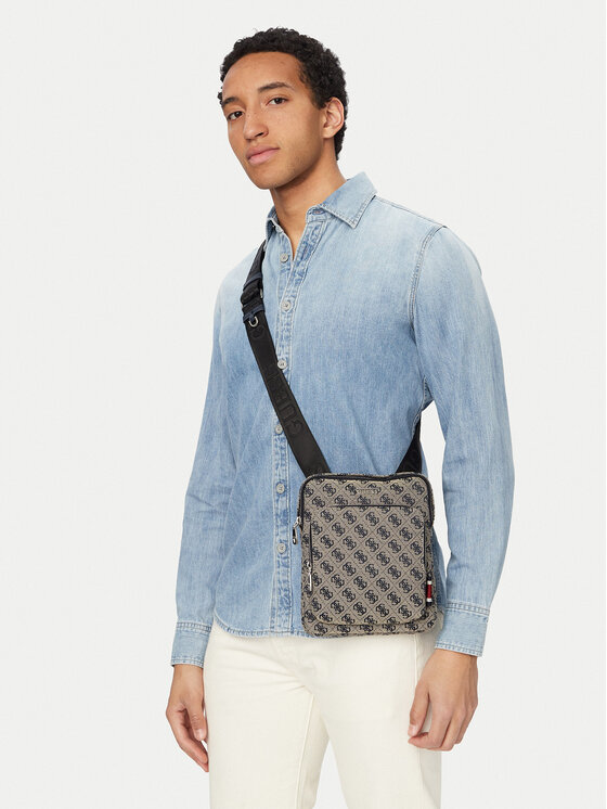 Guess Geantă crossover HMBOII P6223 Bej închis