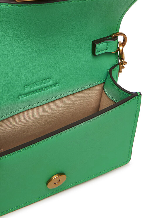 PINKO PINKO Borsetta Love One Micro C . AI 24-25 PCPL 100064 A0F1 Verde