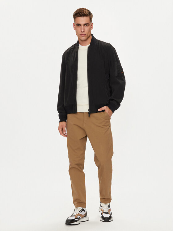 BOSS Boss Bomber Obear 50521480 Crna Regular Fit