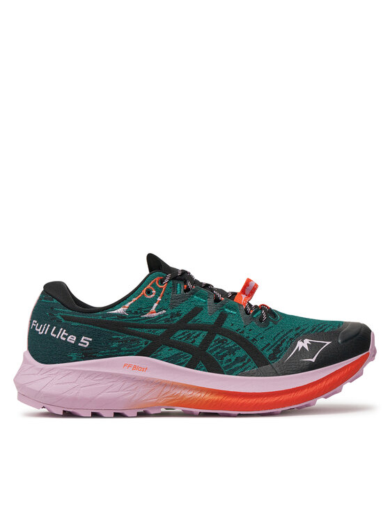 Damskie Buty do biegania Asics, Rozmiar 37, Zielone, Fuji Lite 5 1012B690