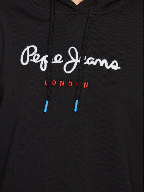 Pepe Jeans Pepe Jeans Mikina Calista PL581190 Černá Regular Fit