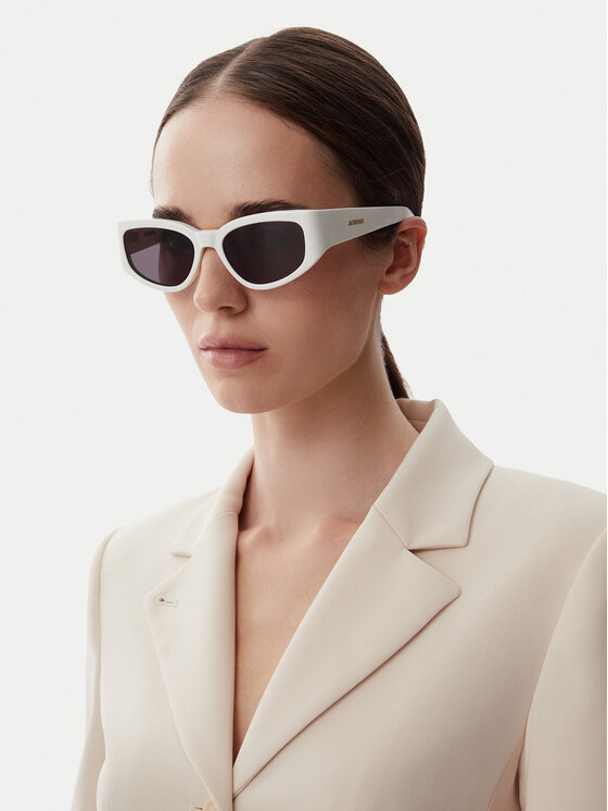 JACQUEMUS JACQUEMUS Occhiali da sole JAC5C2SUN Bianco