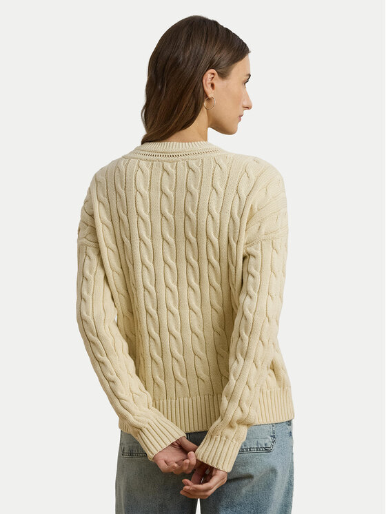 LAUREN RALPH LAUREN LAUREN RALPH LAUREN Džemper 200971374002 Bež Relaxed Fit