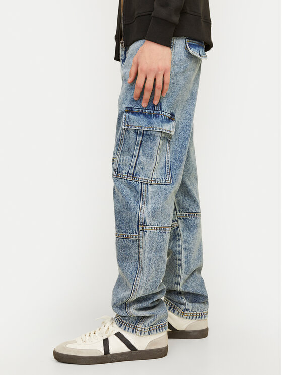 Jack&Jones Junior Jack&Jones Junior Traperice Chris 12262328 Plava Relaxed Fit
