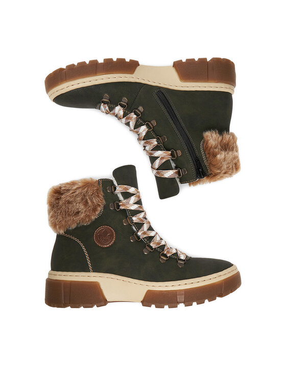 Rieker Rieker Schnürschuhe CEO-X8647-54 Grün
