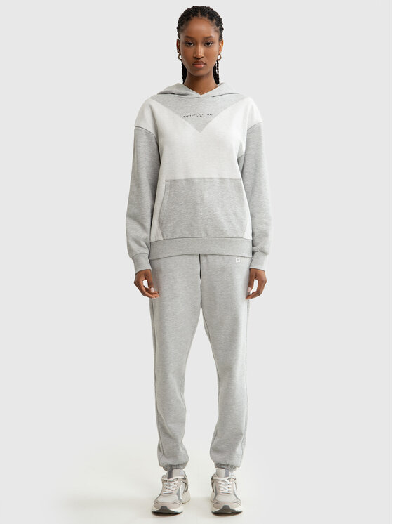 BIG STAR BIG STAR Bluza KAITLYN Szary Basic Fit