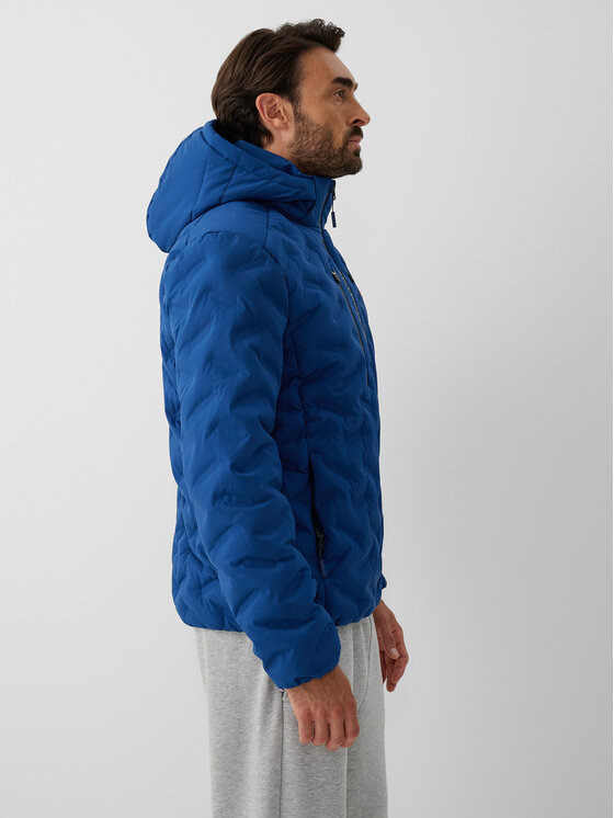 4F 4F Μπουφάν πουπουλένιο URBAN COMMUTER Σκούρο μπλε Regular Fit