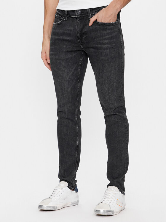 Pepe Jeans Pepe Jeans Jeansy PM207387 Szary Skinny Fit
