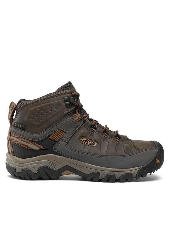 Keen Trekking čevlji Targhee III Mid Wp 1017787 Zelena