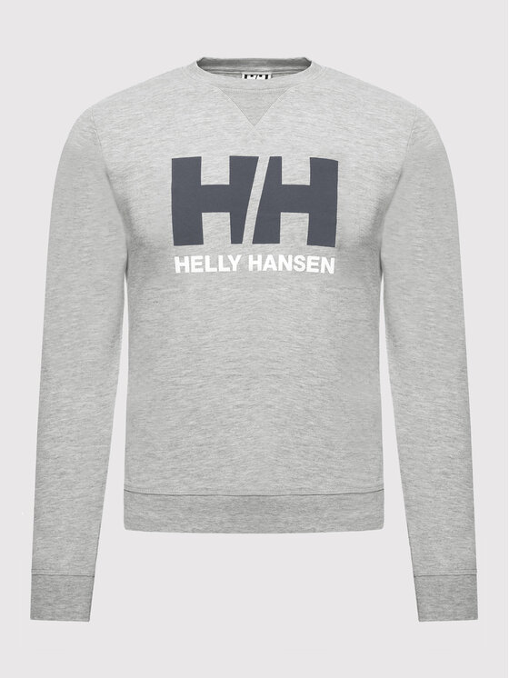 Helly Hansen Helly Hansen Bluza Hh Logo Crew 34000 Szary Regular Fit