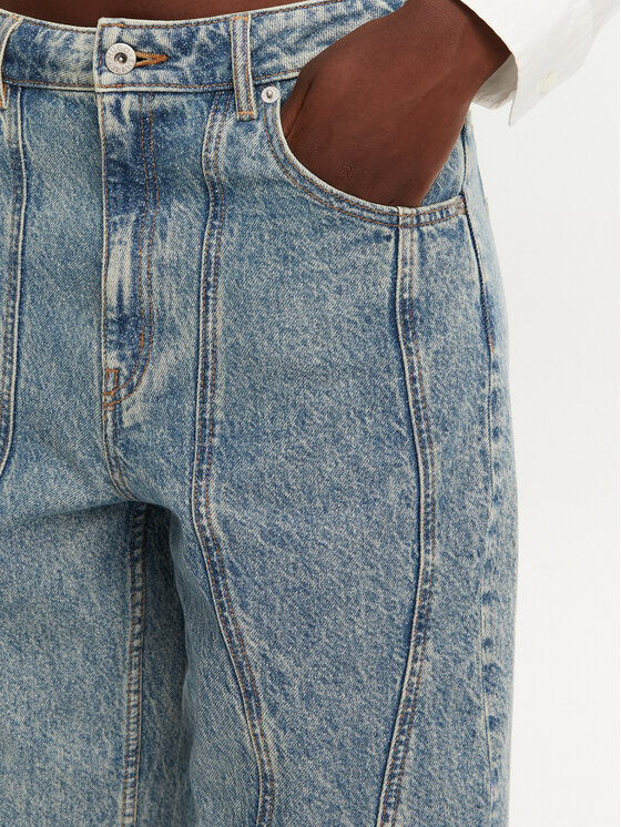 HUGO HUGO Farmer Leni 50531726 Kék Loose Fit