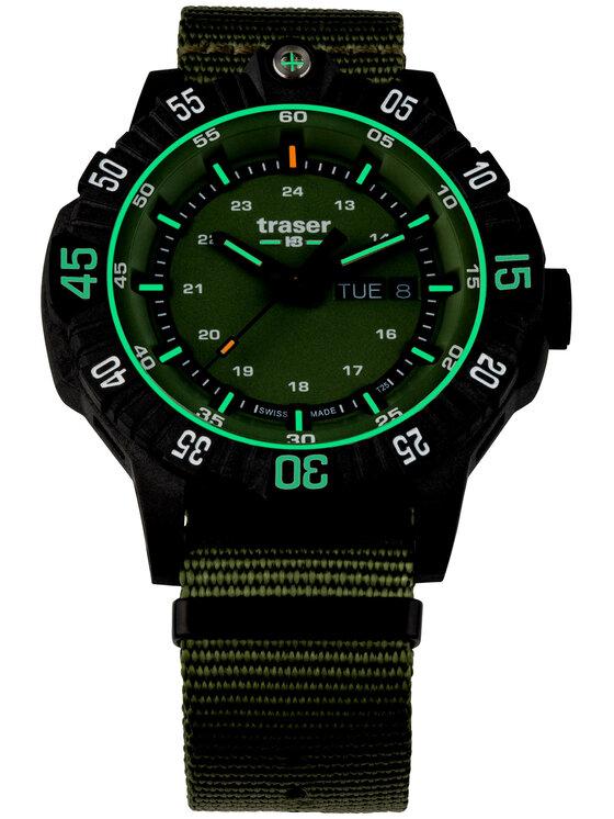 Traser Traser Zegarek TS-110726 Zielony