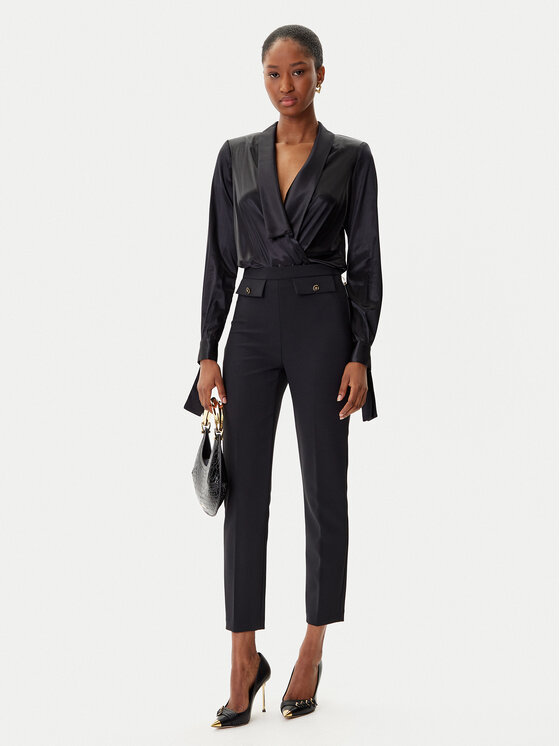 Elisabetta Franchi Elisabetta Franchi κορμάκι CB-007-57E2-V490 Μαύρο Regular Fit