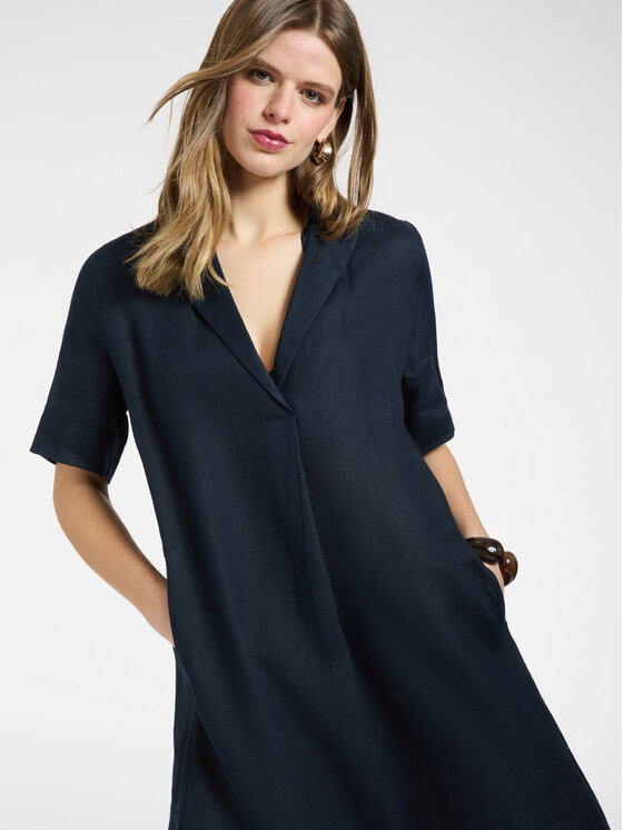 Elena Mirò Elena Mirò Vestito da giorno 7007P000315N034 Blu A-Line Fit