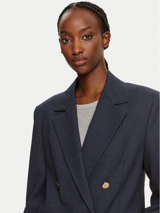 MAX&Co. MAX&Co. Marynarka Samara 2426046022200 Granatowy Regular Fit