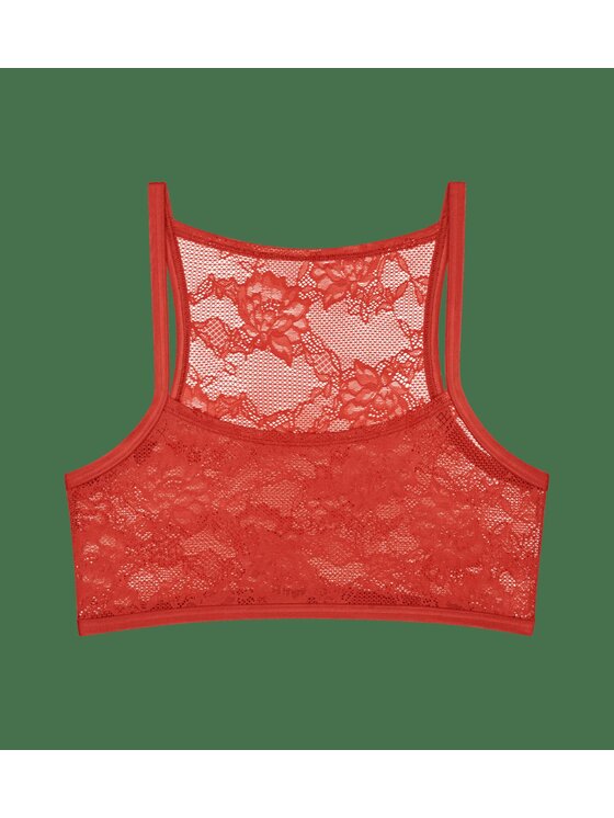 Triumph Triumph Biustonosz Smart Deco Bralette Pomarańczowy